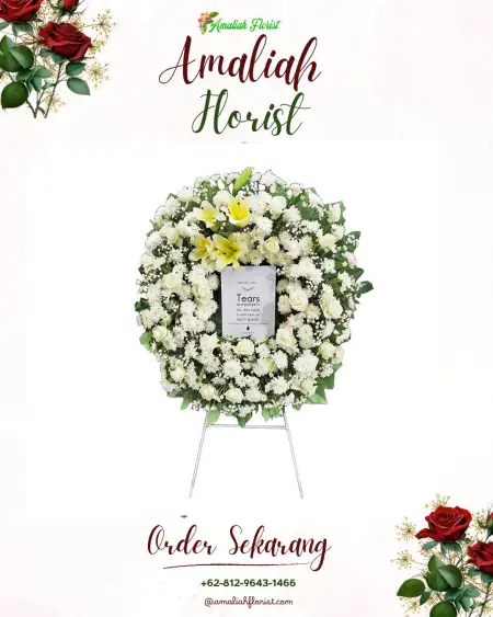 Krans Bunga Duka Ngaru Aru